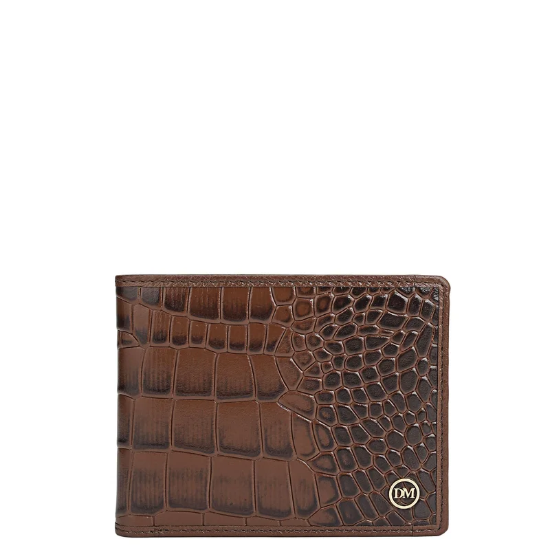 Da Milano Date Bifold Leather Mens Wallet